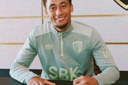 官方：伯恩茅斯与中场塔韦尼耶续约至2029年