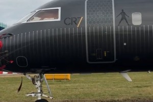 kaiyun-邮报：C罗价值6100万镑的私人飞机已离开沙特，凌晨1点抵达马德里